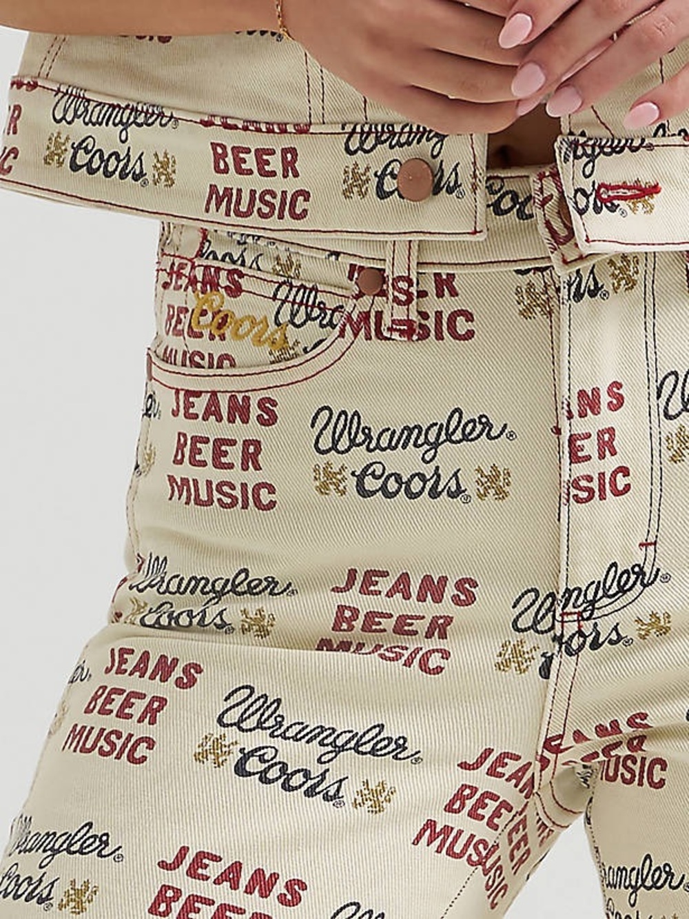 Wrangler x Coors Jeans - Picture 9 of 10